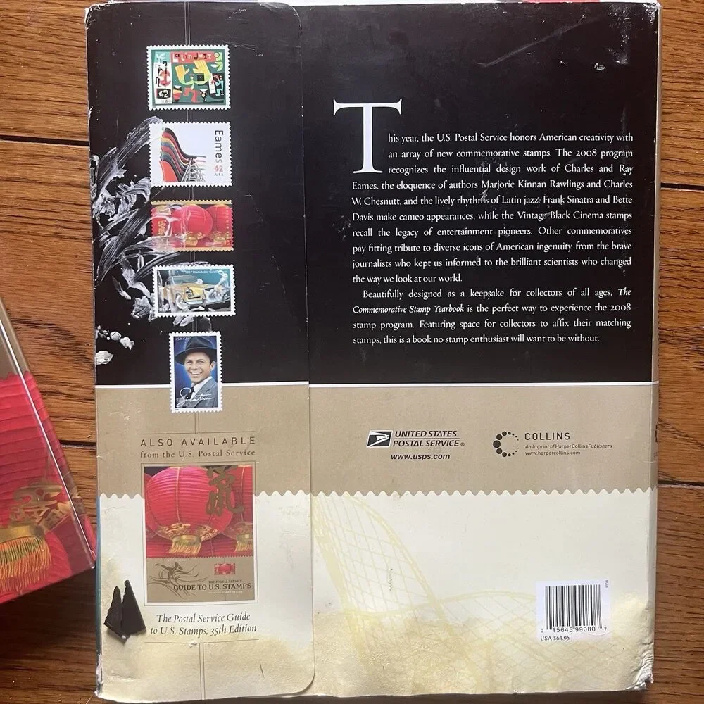 2008 USPS Stamps Collection YearBook  Set w sleeve & sealed stamp packet